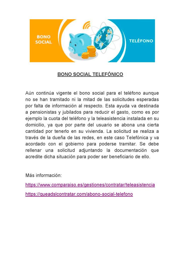 Imagen BONO SOCIAL TELEFÓNICO